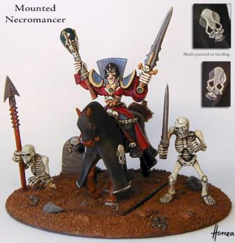 Mounted Necromancer by Honza