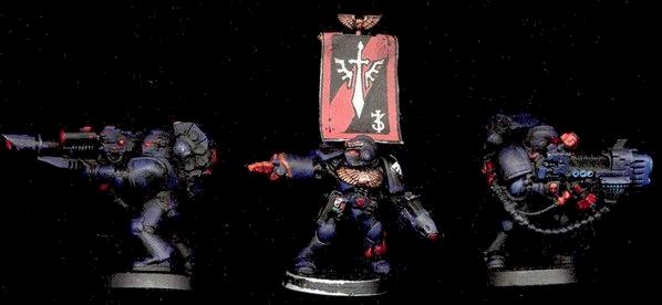 Dark Angels Heavies by strangeaeons