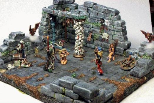 Szenario from Vampire`s Cave by trollslayer