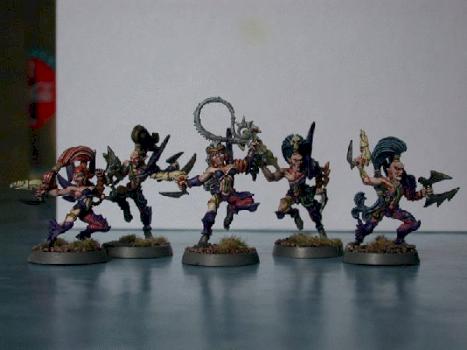 Dark Eldar Wyches by Serak