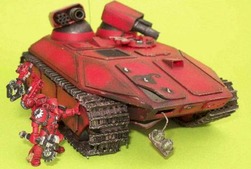 Battle demaged Centurion Mk VI by Red Ram
