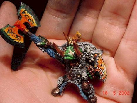 Black Orc Warboss by chissock