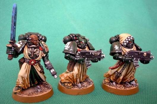Dark Angels Command Squad Members by sammael 4