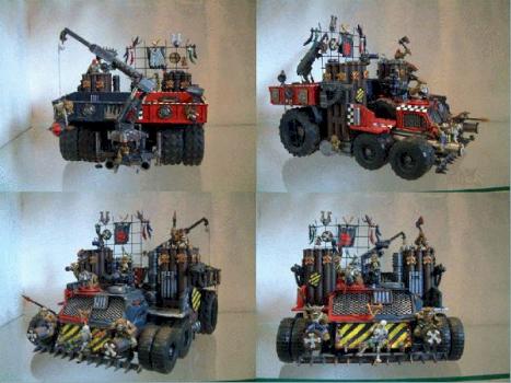 Ork Battlewagon by huz