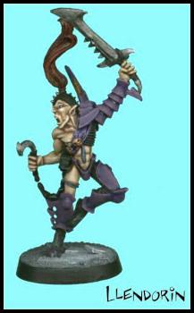 Dark Eldar Wych by llendorin