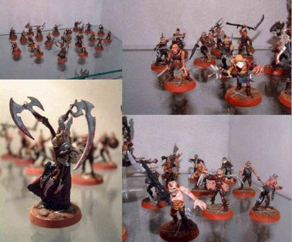 Dark Eldar slaves by huz