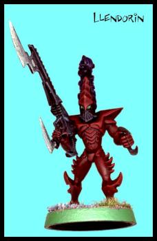 Dark Eldar Warrior by llendorin