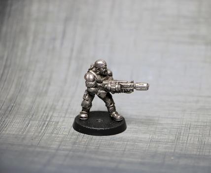 Catachan jungle fighter with melta by belgun