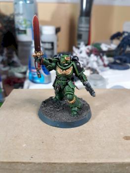Salamanders Primaris Lieutenant by ZaBlock