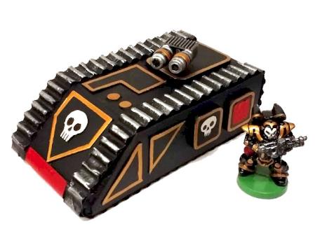 scarcth built Science Fiction tank for evil space warriors by Noggin