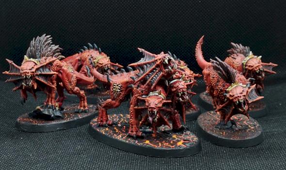 Karanak and Flesh Hounds by Natecross1990