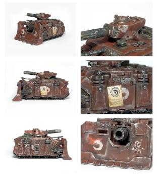Genestealer Cults Looted Vindicator Rockgrinder by ticker.tocker