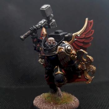 Blood Angels Smash Captain by Natecross1990