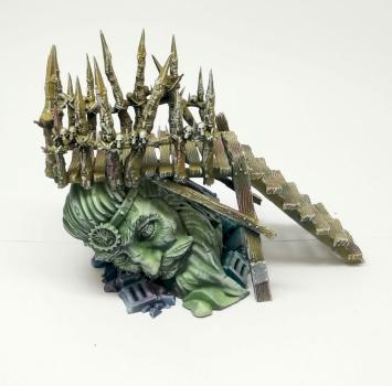 Warhammer Warcry terrain - Ruined Head Statue by Jambot