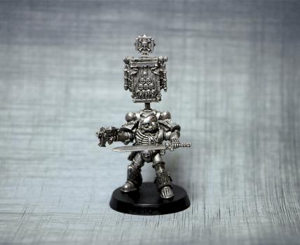 Space Marines Legion of Damned sergeant # 1 by belgun