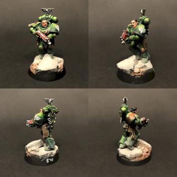 Dark Angels Brother Gaiun by Adeptus Painticus