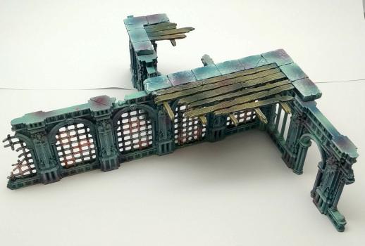 Warhammer Warcry terrain - Large Ruin by Jambot