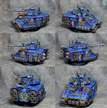 SPACE MARINES PRIMARIS REPULSOR EXECUTIONER by breezezhu90