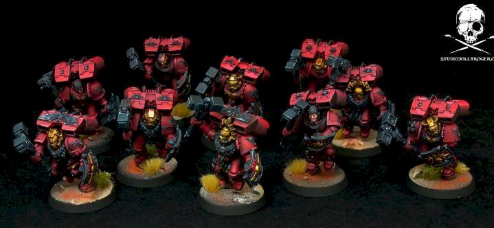 Blood Angels Vanguard by Jolly Roger Studio
