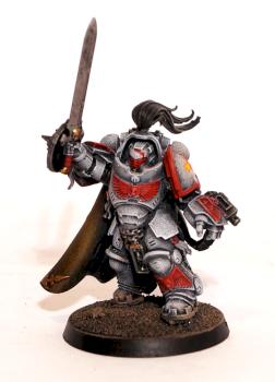 White Scars Primaris Captain in Gravis Armour by Grim Factorum
