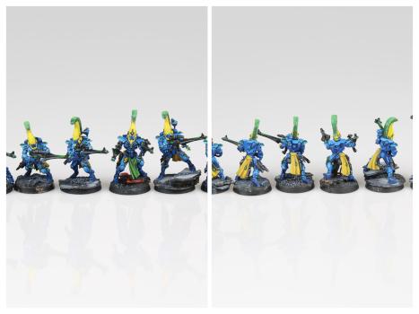 Aeldari Dire Avengers by Just Paint It