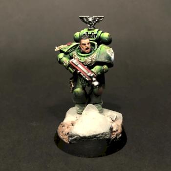 Dark Angels Brother Gaiun by Adeptus Painticus