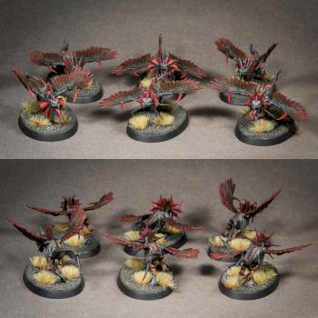 Warhammer Warcry Chaos Raptoryx by Green_Brush