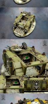 Death Guard Rhino by Feuerkind