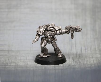 Space Marines Legion of Damned legionnaire # 5 by belgun