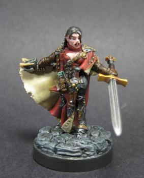 SHAEDRA, FEMALE PALADIN by mikecarrero