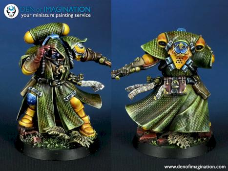 Space Marine Librarians by DEN of IMAGINATION