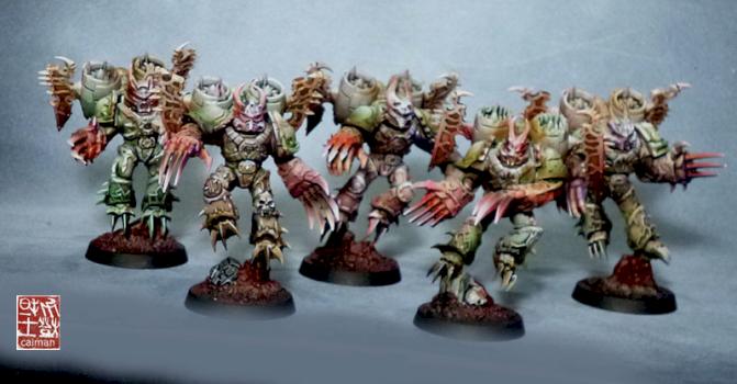 Chaos space marines by caiman