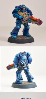 #003 Primaris Space Marine by Tom Major