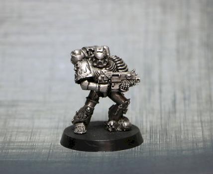 Space Marines Legion of Damned legionnaire # 3 by belgun