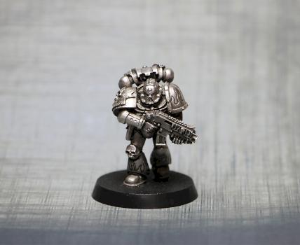 Space Marines Legion of Damned legionnaire # 2 by belgun
