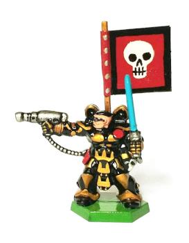 evil space wariior leader by Noggin