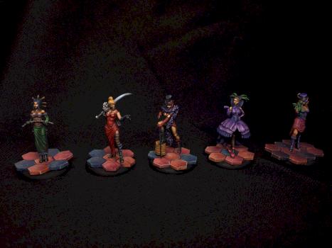 Malifaux girls by maxzen98