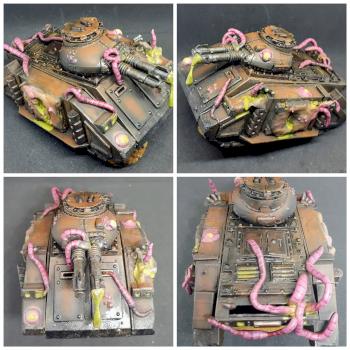 Death Guard Predator Tank by D3athP03t