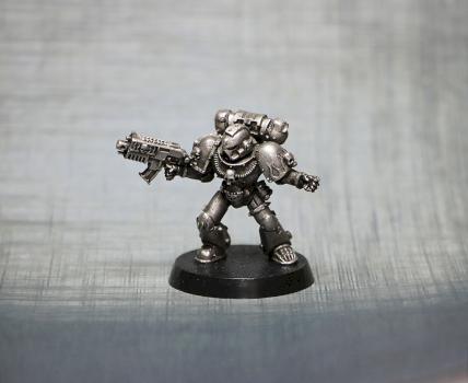 Space Marines Legion of Damned legionnaire # 6 by belgun