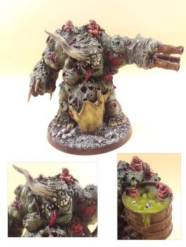 Daemon Prince of Nurgle by bardu