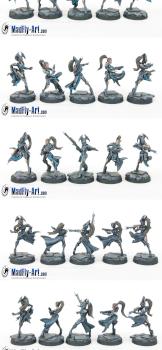 Hunters Troops by MadFlyArtStudio