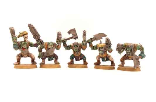 Ork Boyz by Peebles