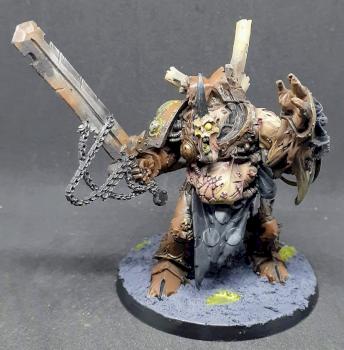 Daemon Prince of Nurgle by D3athP03t