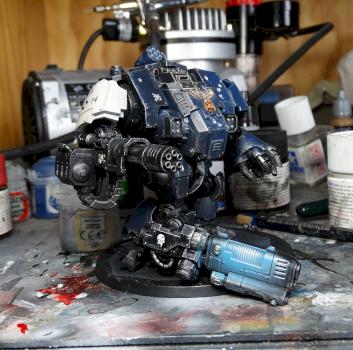 WiP Redemptor Dreadnought w/ Magnetised Primary Weapons by ticker.tocker