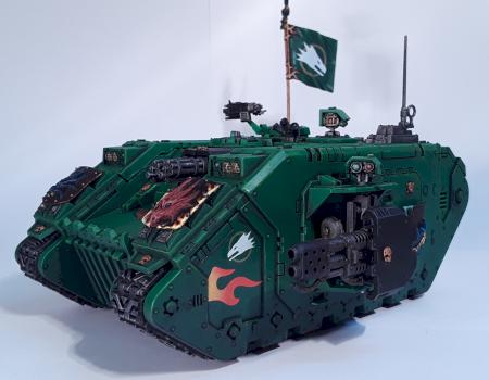 Land Raider Redeemer by Dugefreshness