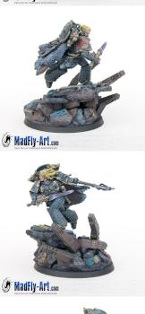 Leman Russ, Primarch of the Space Wolves by MadFlyArtStudio