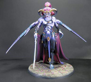Slaanesh Keeper of Secrets by mikecarrero
