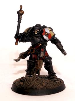 Black Templars Primaris Chaplain by Grim Factorum