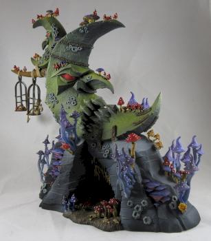 Gloomspite Gitz Bad Moon Loonshrine by csulli13