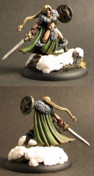 Female Viking Warrior by Pentrago